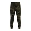 Mens Sweatpants Joggers Fitness Camouflage Casual Pants Men Fashion Multi-pocket Slim Fit Gyms Trousers Male Hip Hop Cargo Pants H1223