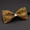 2020 New Fashion Designer Mens Diamond Bow Slipsar Bröllopsfest formell kostym Dubbel Tyg Bowtie Business Slips Butterfly Knot1