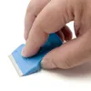 Mini Grattoir à Lame de Rasoir Plastique Bleu Grattoir Mini Raspador TM-230