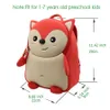 NOHOO Toddler Children School Bag for Boys Kids Waterproof Backpack Kindergarten Girls 3D Cartoon Shape Mochila for 2-7 Years LJ201029