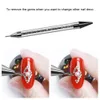 Dual-Ended Nail Rhinestone Picker Wax Tip Pencil Dotting Pen Beads Gems Crystals Studs Picker