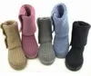 HOT SELL CLASSIC DESIGN AUSG WOMEN SNOW BOOTS 5819 KNITTING WOOLLEN YARN TALL SHORT WOMEN BOOTS KEEP WARM BOOTS US4-12