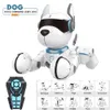 Smart Talking RC Roboter Hund Walk Dance Interaktives Haustier Welpe Fernbedienung Sprachsteuerung Intelligentes Spielzeug für Kinder 220107