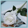 Artificielle Rose Fleurs Flanelle Couronnes Bouquets De Mariage Cor Poignet Fleur Coiffure Centres De Table Home Party Decor Gga2529 Drop Delivery
