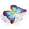 2022 Nowy kolor Lights Motyl Naklejki Ścienne Łatwe Instalacja LED Night Light Home Living Kid Room Fridage Sypialnia Decor