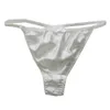 Yavorrs 6pcs culottes de bikini string en soie pure pour femmes270t