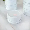 10g 15g 50g 60g Empty White Aluminum Cream Jar Pot Nail Art Makeup Lip Gloss Cosmetic DIY Travel Metal Tea Candy Tins Containerspls order