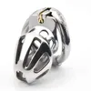 NXY Chastity Device New Metal Openable Design Man Penis Ring Vent Vent Hole Cock Cage Sexleksaker för män Par Sextoys Shop Adults1221