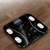 Accueil Graisse corporelle BMI Scale Salle de bain Numérique Poids humain Mi Scales Floor LCD Display Body Index Electronic Smart Balances Y200106