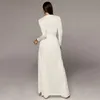 Kadın Örme 3 Parça Elbise Seti Spagetti Kayışı Kırpma Üst Yüksek Bel Pantolon Uzun Kollu Hırka Palto Kemer Sonbahar Streetwear Suits