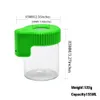 LED 보관 용기 상점 컨테이너 병 충전식 약 상자 돋보기 성기 컨테이너 155ml Mag Jar Glough Case Vacuum Bottles