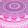 BeddingOutlet Pink Mandala Flower Tapestry Bohemia Girls Muur Hangende lotus Gedrukte muur tapijt Decoratief tapijttapijt voor Home T200601