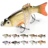 8.5 سنتيمتر 11 جرام الصيد السحر متعدد المفصل باس crankbait ل swimbait wobblers بايك الطعم الاصطناعي walleye المياه العذبة