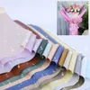 20Pcs/lot Flowers Double Ouya Paper Packaging Gift Wrap Two-color Florist Wrapping Paper Bouquet Package Supplies w-01366