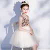 Mädchen Kleid Hochzeit Party Prinzessin Weihnachtskleidung für Mädchen Party Kostüm Pailletten Kinder Tutu Kleidung Teenager Kommunionkleid