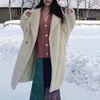 Women's Fur & Faux Women Winter Warm Long Coat Vintage Sleeve Female Thick Teddy Bear Casual Loose Oversize Outwears1