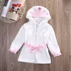 Cappotto appena carino Animale neonato Bambino Bambini Neonata Ragazzo Asciugamano da bagno con cappuccio Avvolgere Accappatoio Coperta da bagno