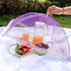 Kookgerei Multi Color Pop Up Mesh Screen Food Cover Tent Paraplu Vouwen Outdoor Picknick Foods Covers Meshes Hoge kwaliteit