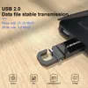 Novo Usb Flash Drive 64GB Metal Steel Pen Drive 32GB Memori Memori Cel Stick High Speed ​​Pendrive Key U DIP