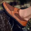 Sandalet Ryamag Erkekler Sneakers Yumuşak Örgü Ayakkabı Nefes Rahat Ayakkabılarda Kayma Yaz Ayakkabı Moda Yumuşak Erkek Açık Moccasins Loafer'lar 220302