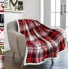 Flanelldecken Kinder Plaid Bedruckte Decke Verdickung Quadrat Quilt Plüschdecke Winter Couch Warme Bettwäsche Lieferungen Design MEER ZZC5103