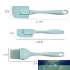 3Pcs/Set Baking Tools Kitchen Utensils Blue/Pink Silicone/PP Cake Spatula Non-]