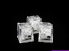 LED Cubetti di ghiaccio Bar Flash Cambiamento automatico Cubo di cristallo Accensione attivata dall'acqua 7 colori per regalo di Natale per matrimoni romantici KD1