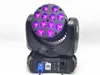 4pcs LED fascio moving head light 12x12 w rgbw 4in1 colore con avanzate 9/16 canali dmx per dj disco feste spettacolo luci