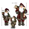 Merry Christmas Decorations for Home Children's Christmas New Year Gift Toys Shopping Mall Window Christmas Ornaments Navidad 201006