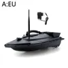EU / US FLYTEC CAMOUFLAGE RC Лодка 500M дистанционного управления Беспроводная рыбалка приманки BAIT со светодиодной ночной световой радиоуправляемой скоростью