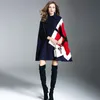[DEAT] Women's Fashion Trend New Pattern Vintage Temperament Sleeve Vest Cloak Wool Woolen Lapel Collar Wil Coat AI464 201103