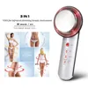 3 en 1 ultrasons cavitation EMS Corps minceur masseur ultrasonique LED Anti cellulite Fat Brûler Beauty Instrument