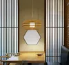 Bamboo Wicker Rattan Bud Pendant Light Fixture Rustic Japanese Modern Hanging Lamp Lustre Avize Luminairia Design Living Room