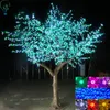 LED Night Light Cherry Blossom Tree Light 3456pcs LED Bulbs 3m Height 110 220VAC Pink Rainproof Outdoor Use Free Shipping Drop