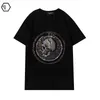 20SS European American Fashion Luxury T-shirt Men T Shirt Skull Tshirt PP Phillip Plain Tshirts Round Neck Embroidery Designs Coup250s