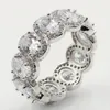 2022 nuovi anelli di nozze arrivo scintillanti gioielli di lusso in argento sterling 925 taglio ovale Topa diamante CZ pietre preziose festa delle donne Wedding2247376
