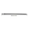 Pneumatic Tools 350mm Hard 45# Steel Solid Long Air Chisel Impact Head Support Tool For Cutting / Rusting Removal