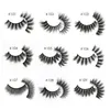 3D Faux Nertsen Wimpers Bulk Natuurlijke Lange Valse Wimpers Pluizige Piekerige Fake Lash Bulk Wimperverlenging Make-Up Tools1214326