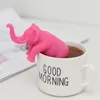 1pcs kreativ praktisk silikonelefant te maker liten elefant te dränering