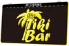 LS1063 Open Tiki Bar Enseigne Lumineuse 3D-gravure LED-lichtbord Hele detailhandel7253931