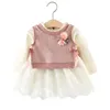 baby gilets coton blanc