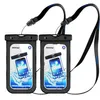 US-Lager 2 Packung Wasserdichte Hüllen IPX 8 Mobiltelefon Trockentasche für iPhone Google Pixel HTC LG Huawei Sony Nokia und Andere Telefone A41 A00