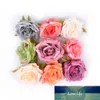 5 sztuk Jedwab Kwitnący Rose 7 CM Sztuczne Kwiaty Głowy Do Wedding Home Decoration Wieniec Ślubny Gifts Scrapbook Craft Fake Flower