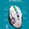 Keyboard Mouse Combo Компьютерные аксессуары для рабочего стола MUTE 104 ключей USB Wired Rainbow Backlit Gaming Водонепроницаемый механический1