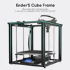 Impresoras CREEALIDAD 3D ENDER ENTER-5 Plus Printer 350 * 350 * 400mm Volumen de compilación grande con pantalla táctil de 4.3 pulgadas de placa de vidrio templado extraíble