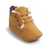 Nieuwe Casual Winter Classic Baby Kinderen Houd Warme Eerste Walkers Schoenen Crib Babe Sneakers Soft Soled High Top Boots 201130