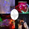 Explosive USB remote control led strings copper wire curtain light 3*3 meters holiday room decoration lantern curtain light string