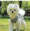 Reflekterande stripe hundsele kopplar set säker promenad hunden sele krage hundar kläder husdjur hund tillbehör 3600507860119