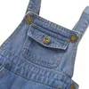 0-24m Baby Strap Suspender Jeans Primavera Meninos Meninas Macacões Jumpsuit Calças da Criança Calças Crianças Roupas Crianças Roupas H55 201029