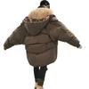 Vinterprivatänkare Herrarna Long Parkas förtjockar dragkedja Casual överdimensionerad kvinna huva kappa koreansk streetwear man mode parka 201027